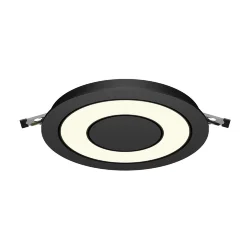 Встраиваемый светильник Вектор / Vector 12 Вт 3000 К 110° (Черный) DL102-12W3K-B