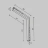 Трековый светильник Базис угловой / Basis Angle Exility 3000K 24Вт 120° (Белый) TR102-24W3K-W - фото 13