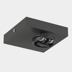 'Крепление сменное М11 для светильников MINI VILLY, настенное поворотное накладное, цвет Черный, MINI-VL-M11-BL 004873