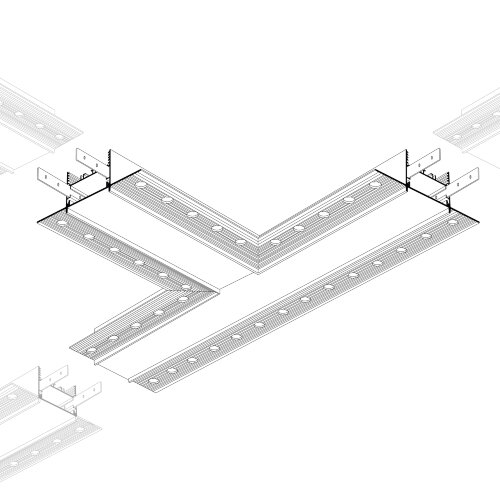 Тройник SL-LINIA45-FANTOM (Arlight, Металл) - фото 2