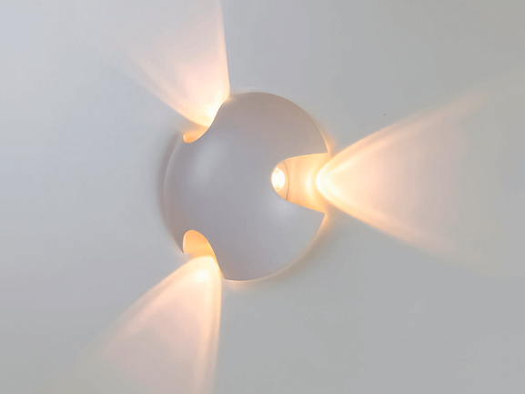 'Светильник настенный JY BRAND белый, LW-A0121C-WH-WW - фото