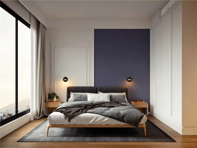 Настенный светильник (бра) Pixel 3000К 7Вт (Черный) - фото 7