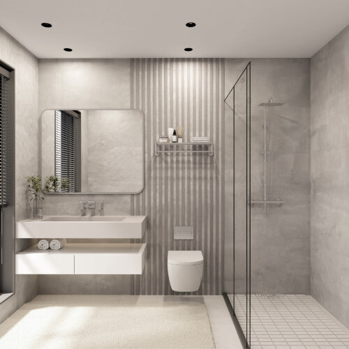 Встраиваемый влагозащищенный светильник KIBEK, IP65, 15 Вт, GU5.3, LED, черный, пластик. Фото 5