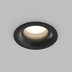 Встраиваемый влагозащищенный светильник KIBEK, IP65, 15 Вт, GU5.3, LED, черный, пластик, Denkirs DK3124-BK