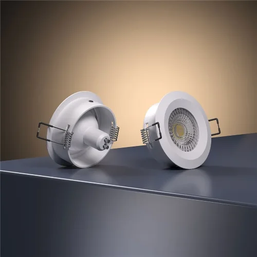 Встраиваемый точечный светильник 110 MR16 белый - фото 6