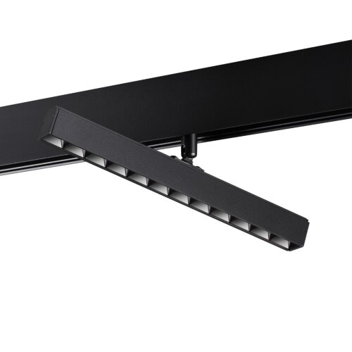 Трековый светильник для низковольного шинопровода «Novotech» 358610, серия: FLUM (крепление к треку). Фото 2.