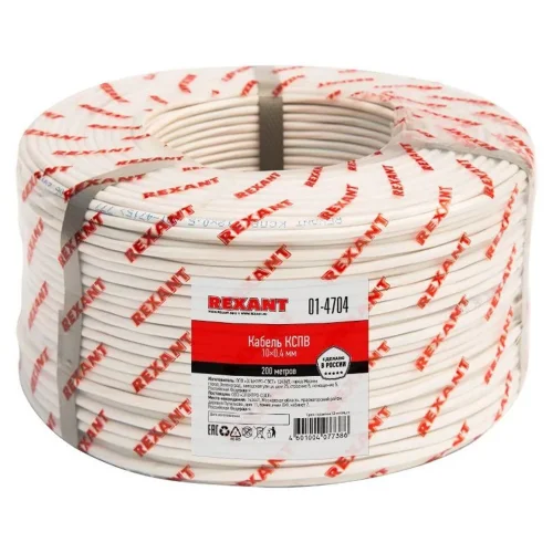 Кабель КСПВ 10х0.4 бухта (м) Rexant 01-4704 - фото