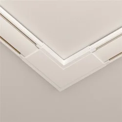 Конектор питания угловой Radity белый (Белый) TRA084CL-11W