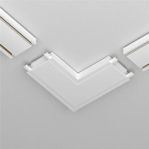 Конектор питания угловой Radity белый (Белый) TRA084CL-11W - фото 6