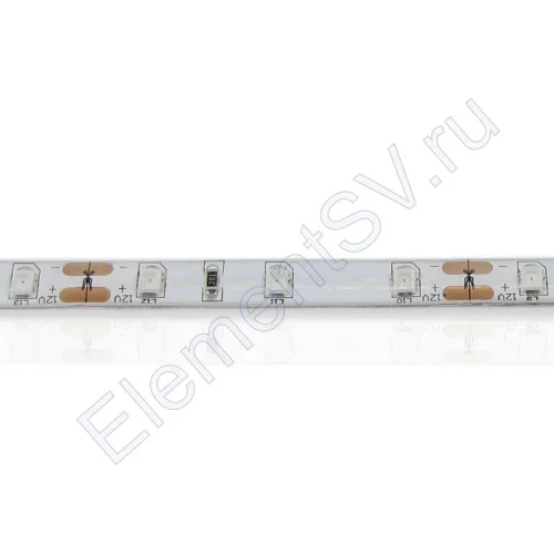 Светодиодная лента LUX class, 2835, 60led/m, Yellow, 12V, IP65 - фото 2.