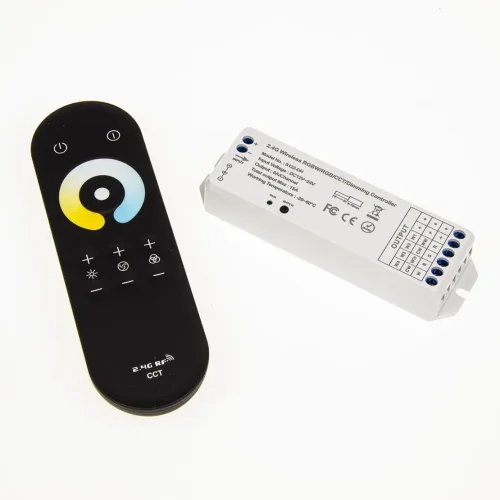 Контроллер с пультом JM-QB-02 P707 (2.4GHz, CCT, DC12-24V, 4ch x6A, 180-360W) - фото I