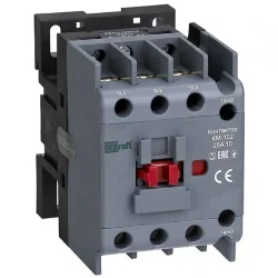 Контактор КМ-102 3п 25А кат. 230В AC 1НО AC-3 AC-4 DEKraft 22004DEK