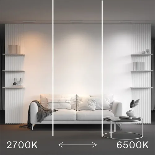 Трековый светильник Базис / Basis Radity 2700-6500K 10Вт 120° Dim Smart (Белый) TR080-4-10WTW-W - фото 5