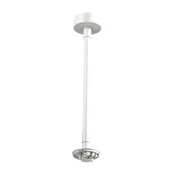 Крепление сменное М5 для светильников VILLY, поворотное накладное удлинненное, цвет Белый, VL-M5-WH 003420