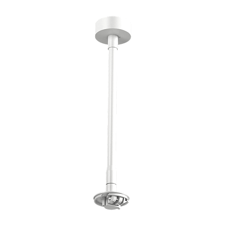 Крепление сменное М5 для светильников VILLY, поворотное накладное удлинненное, цвет Белый, VL-M5-WH - фото