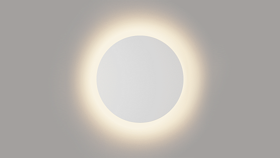 Светильник настенный GW CIRCUS белый, 3000K, 16 Вт, GW-8663L-16-WH-WW - фото