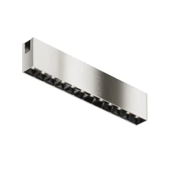 Трековый светильник Точки / Points Flarity 4000K 12Вт 40° (Платина) TR150-1-12W4K-M-PT