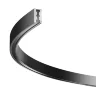 Шинопровод полукруг 650мм Flarity черный (Черный) - фото