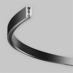 Шинопровод полукруг 650мм Flarity черный (Черный)