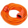 YXз16-101 -UCK-1N-3x1.50-20M-O ORANGE Удлинитель силовой в бухте, c-з, 1гнездо, 20м ПВС 3х1.50, 16A, Оранжевый, TМ Uniel - фото 1