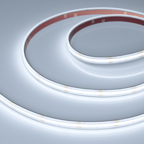Светодиодная лента герметичная COB-PS-X420-12mm 24V White6000 (4.8 W/m, IP67, 15m) (Arlight, 5 лет) 049053 - фото