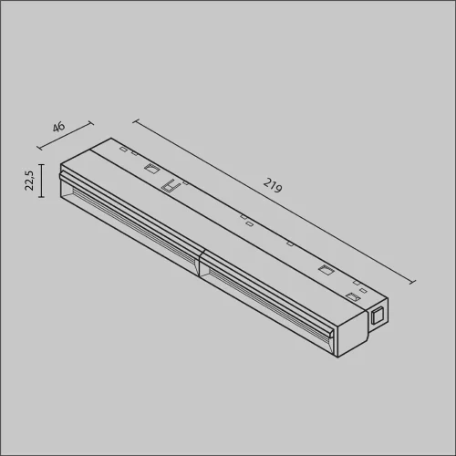 Трековый светильник Парете / Parete Exility 3000K 12Вт 120° (Белый) TR106-2-12W3K-W - фото 4