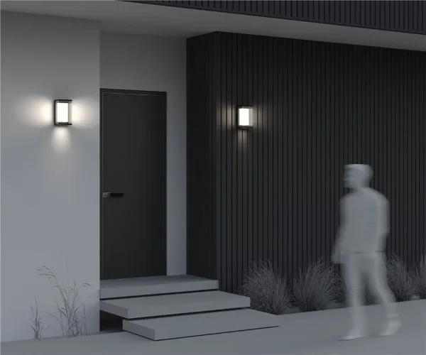 Настенный светильник (бра) Outdoor O021WL-L10B3K (Черный) - фото 5