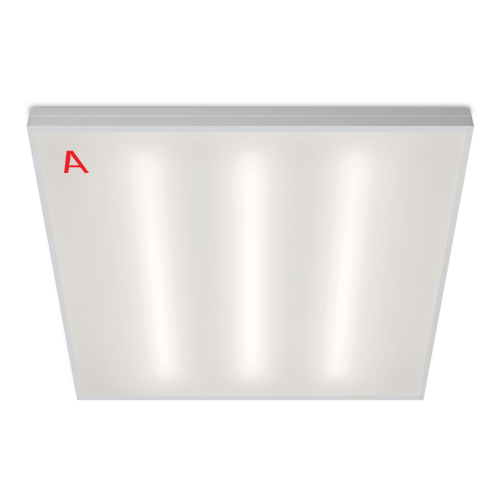 Светильник WOLTA PRO ОФИС ДВО01-27-041-4К-90 с БАП EM1 27Вт 4000К Ra90 IP40 Матовый - фото 1.