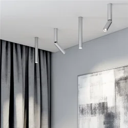 Накладной потолочный светильник с антибликовой решеткой Pika 25030/LED 6W 4200K серебро (061121)