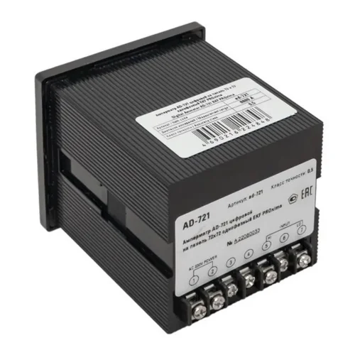 Амперметр цифровой AD-721 1ф на панель 72х72 EKF ad-721 - фото 8