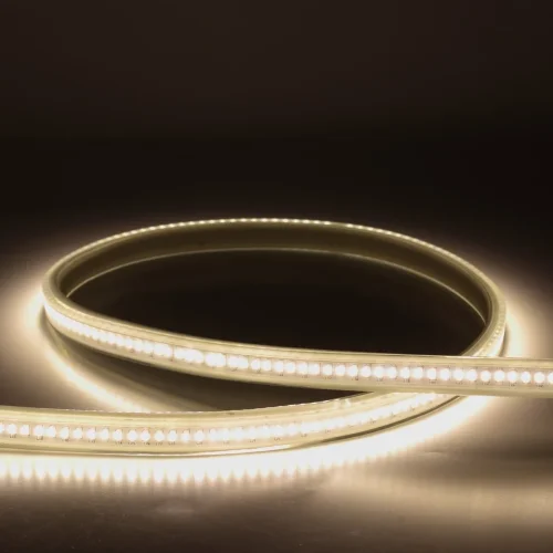 Светодиодная лента Lux class 220V 2835 188Led day white, 188D, IP68 - фото I