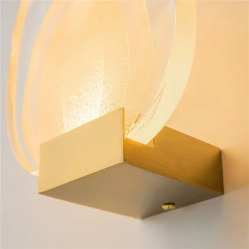 Настенный светильник (бра) Biology 3000К 3Вт (Латунь) - фото 12