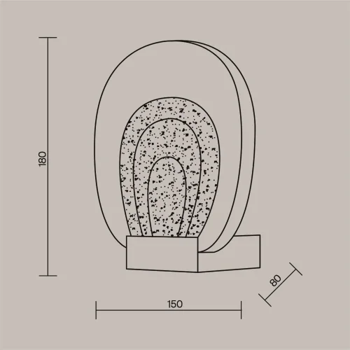 Настенный светильник (бра) Биология / Biology 3000К 3Вт (Латунь) MOD367WL-L3BSK - фото 6
