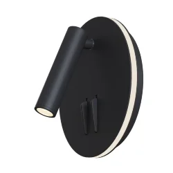 Настенный светильник (бра) Иос 176 / Ios 176 3000К 9Вт (Черный) C176-WL-01-6W-B