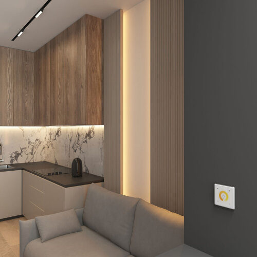 Трековый светильник Denkirs Smart control | СМАРТ КОНТРОЛ DK7200-WH. Фото 5