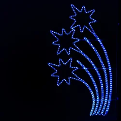 Светодиодная Консоль &amp;#171;Салют&amp;#187; 95 x 170 см, Синяя, 220В