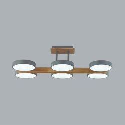 Люстра потолочная «LUMION» 8031/108CL, серия: PLATO (крепление на планке) - -