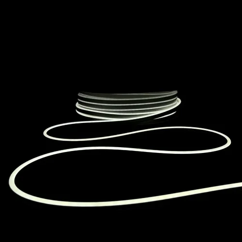 Односторонний Гибкий Неон 8х16мм Белый 12В, IP65. Фото 5.