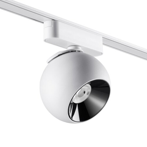 Трековый светильник для низковольтного шинопровода «Novotech» 359101, серия: SMAL (крепление к треку). Фото 2.