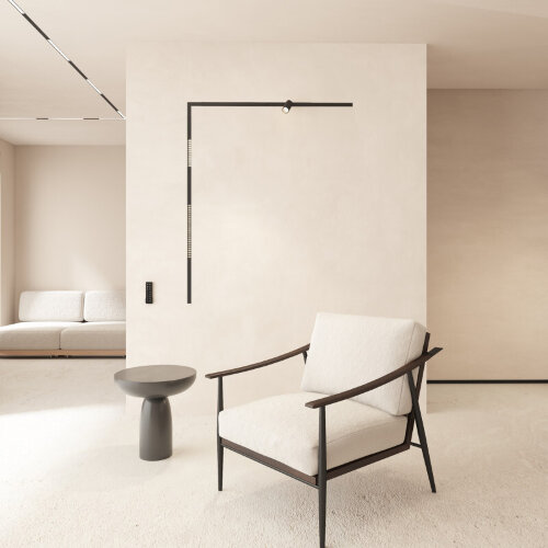 DK8303-BK Линейный светильник SMART LINEAR ZigBee, 9 Вт, 2700–6500K, 120°, Ra90, 100–265VAC, алюминий, черный. Фото 4