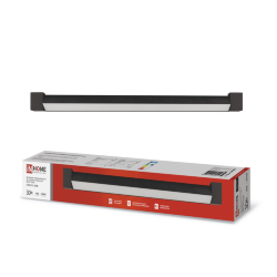 Светильник трековый линейный светодиодный поворотный LTR-01R-TL 3040B 30Вт 4000К 475мм 120 градусов черный серии TOP-LINE IN HOME