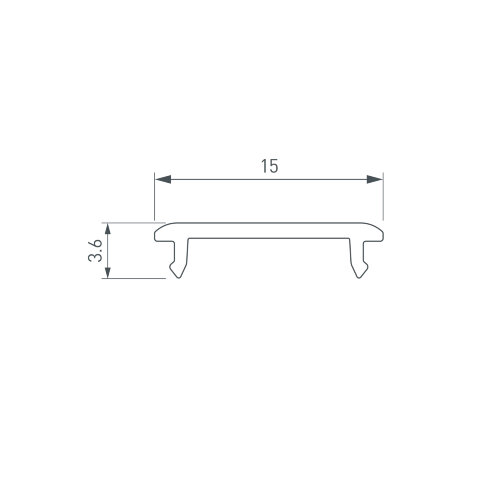 Экран SL-W14-2000 OPAL (Arlight, Пластик) - фото 2