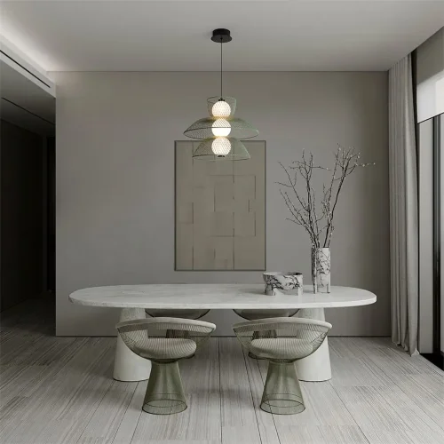 Подвесной светильник Freya FR5545PL-L5GR (Серый) - фото 7