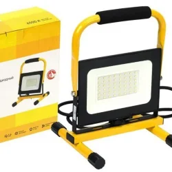 Прожектор светодиодный СДО 06-50П 6500К IP65 переносной черн. IEK LPDO603-050-65-K02