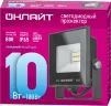 Прожектор светодиодный 71 688 OFL-10-6K-BL-IP65-LED 10Вт 6000К IP65 800лм черн. ОНЛАЙТ 71688 - фото 2