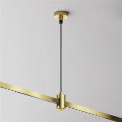 Подвес тросовый Hang с вводом питания Flarity латунь (Латунь)