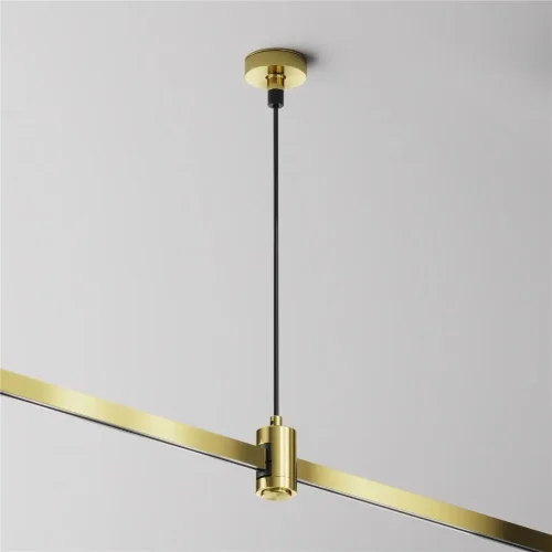 Подвес тросовый Hang с вводом питания Flarity латунь (Латунь) - фото 4