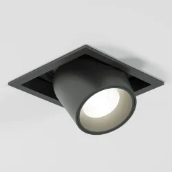 Потолочный светодиодный светильник поворотный Conner 8W 4000K чёрный 25087/LED (063994)