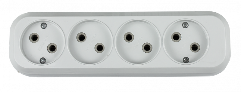 Колодка У-4-GRAND четырехместная 5040 IN HOME - Фото