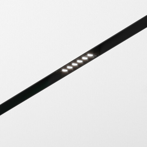 Трековый светильник Slim Magnetic SL01 6W 4200K черный - Фото 2